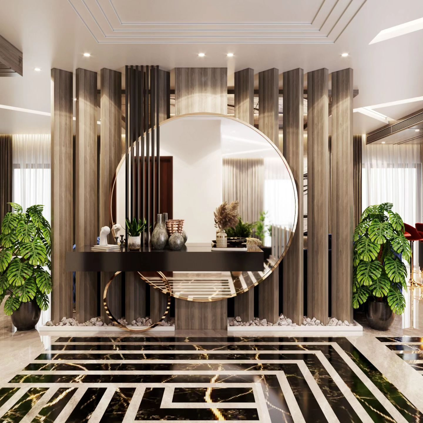 Bellissimo interior zone